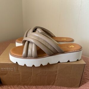 BC: Insightful Sandal in Taupe Size 9